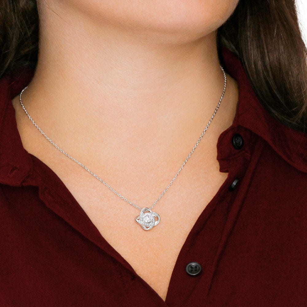 custom love knot for lindsay