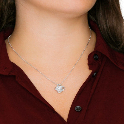 custom love knot for lindsay