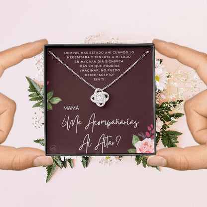 Mamá ¿Me Acompañarías Al Altar? | Mom, Will You Walk Me Down the Aisle? Give Me Away Proposal En Espanol, Spanish Mother of the Bride Gift 5
