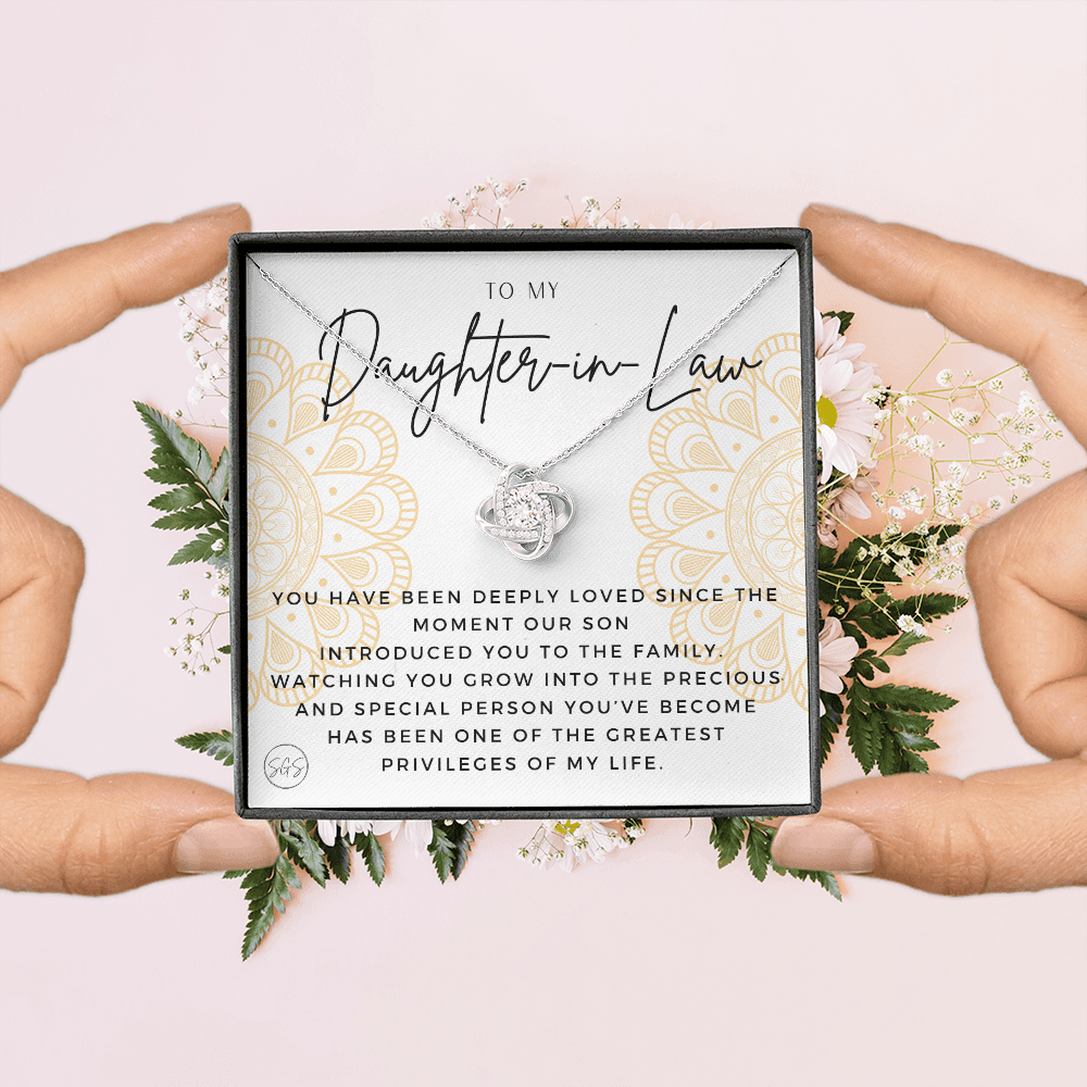 Daughter in Law Gift | Future DIL, Bonus Daughter, From Mother in Law, Father in Law, In Laws, For the Bride, Son's Wife, Fiance 1012DILfKA