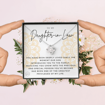 Daughter in Law Gift | Future DIL, Bonus Daughter, From Mother in Law, Father in Law, In Laws, For the Bride, Son's Wife, Fiance 1012DILfKA