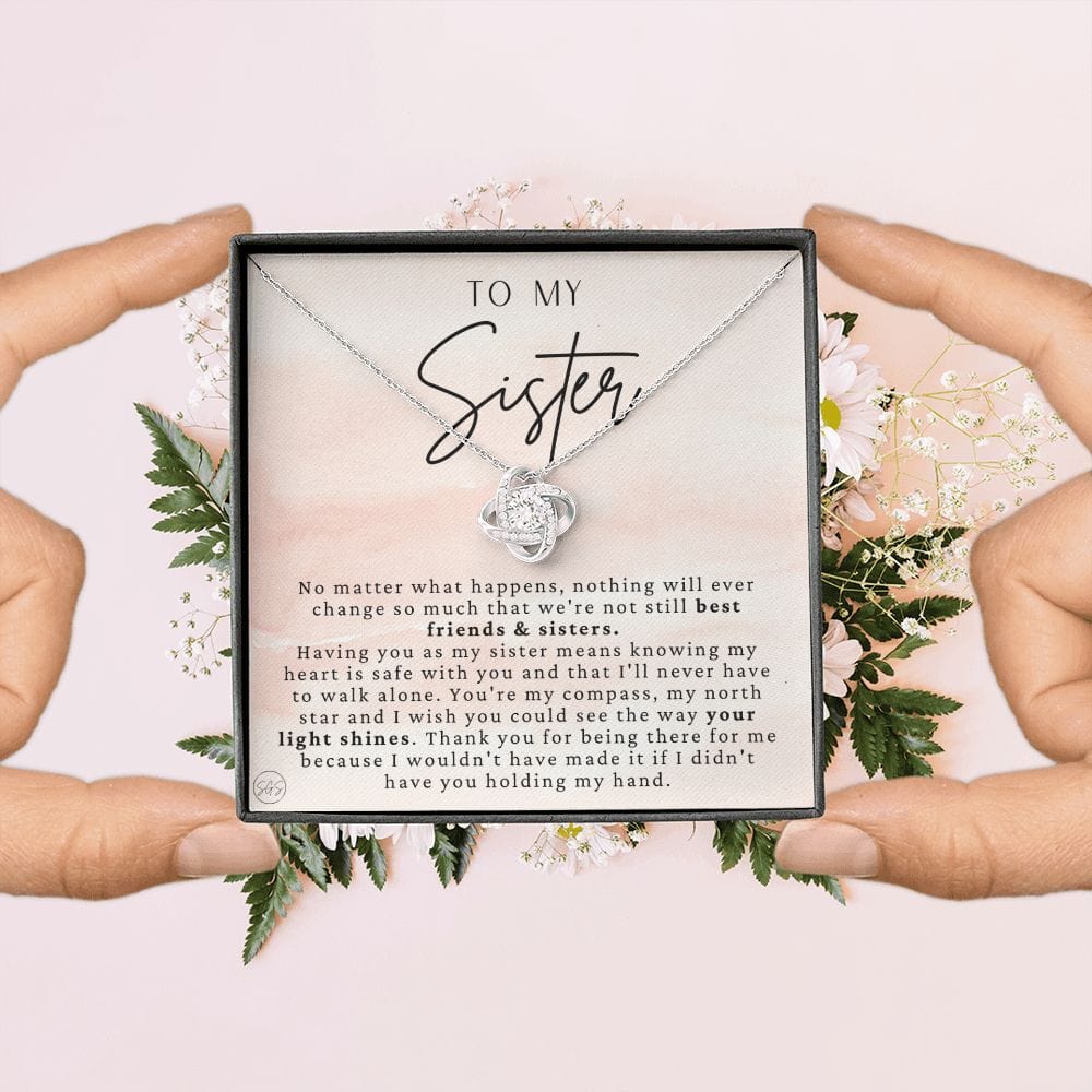 Sister Gift | Sister Christmas Gift, Sister Necklace, Birthday Gift for My Sister, Sentimental Gift Sisters, Christmas Gifts for Sister, 7
