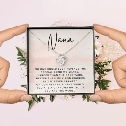 Gift for Nana | Grandmother Nickname, Grandma, Mother's Day Necklace, Birthday, Get Well, Missing You, Nana Definition, Christmas, From Family Grandkids  Granddaughter Grandson 1118aK