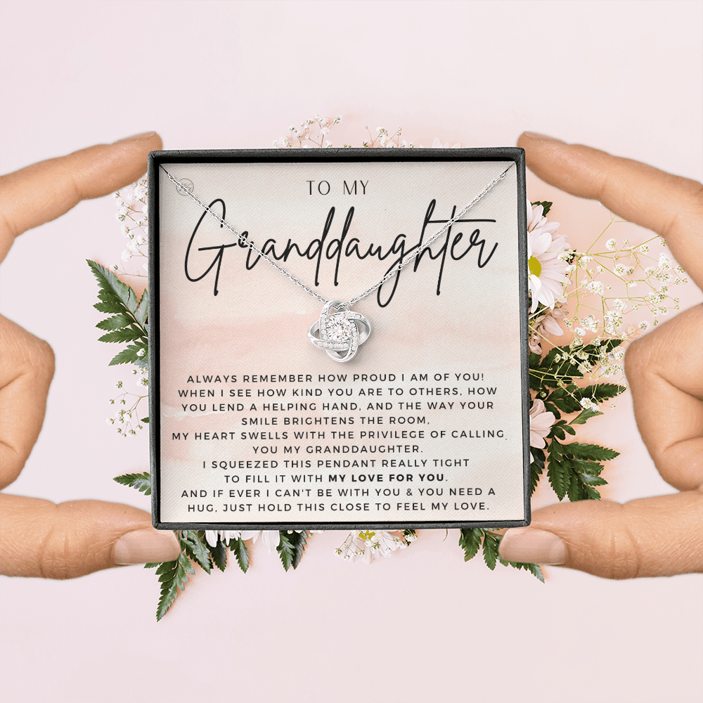 Granddaughter Gift | From Grandma, Heartfelt Present from Grandmother, Birthday, Graduation, Teen Girl, Confirmation, Cute Necklace