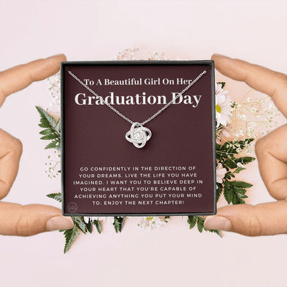 Graduation Gift For Her | Graduation Necklace for Daughter, High School Graduation Gifts for Granddaughter & Niece, College Class of 2023 b