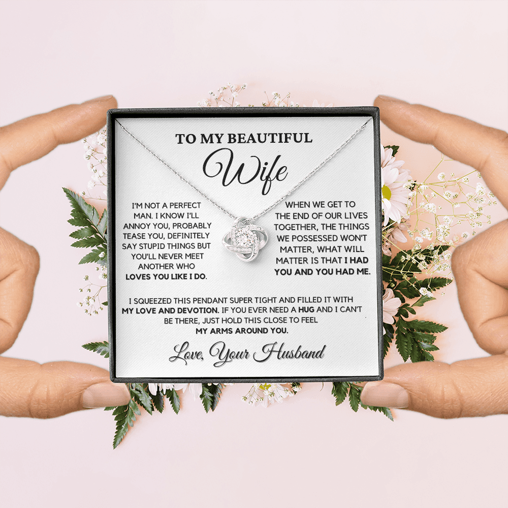 Romantic Gift for Wife - No One Loves You Like I Do