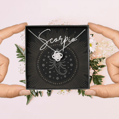 Scorpio Zodiac Necklace | Gift for a Witchy Woman, Zodiac Sign, Astrology Gift, Tarot, Best Friend Gift, Coven Sisters, Christmas, Birthday