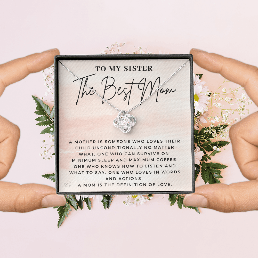 My Sister, An Incredible Mom | Gift for Pregnant Sister, Mother's Day Gift for Sister, Christmas Present for Sister-in-Law, New Mom, Second Child Baby Shower 1112scKA