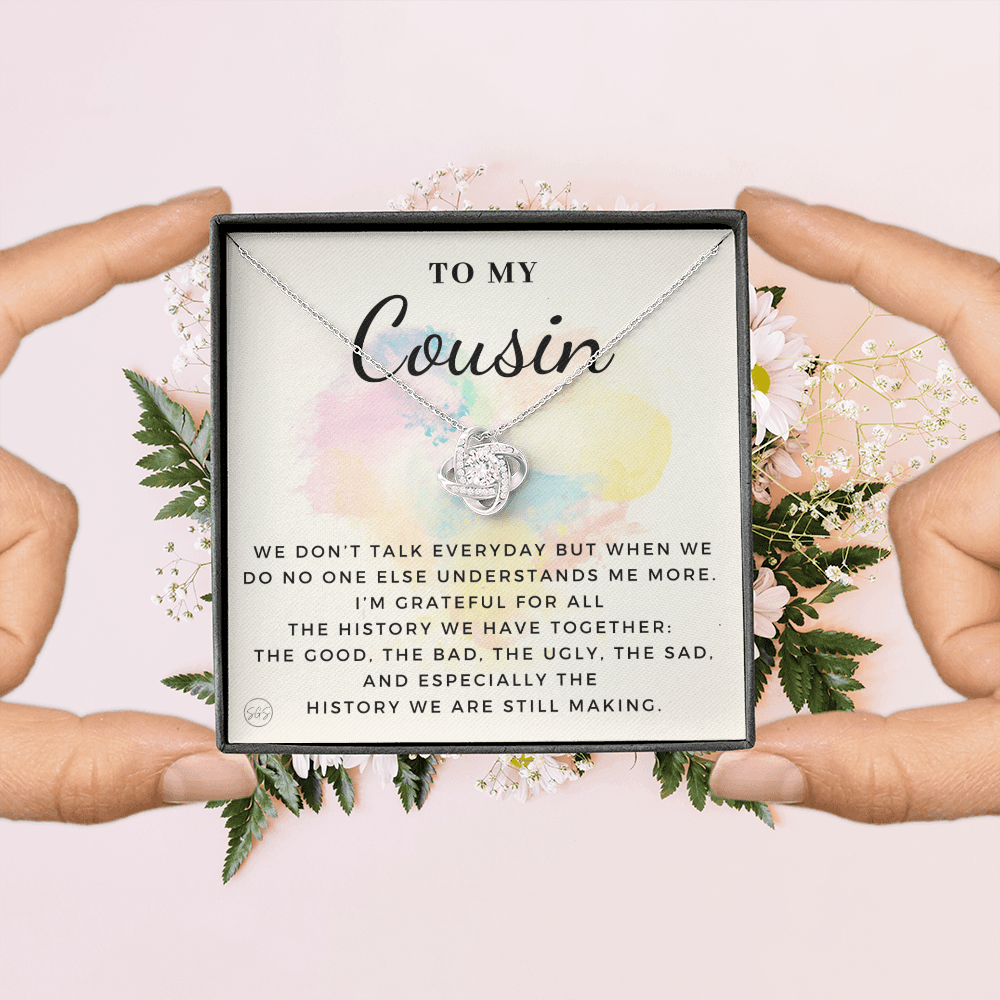 Gift for Cousin | Cousin Crew Necklace, Cousins and Best Friends, I Miss You Present, Gift for Birthday, Graduation, Thinking of You 2410K