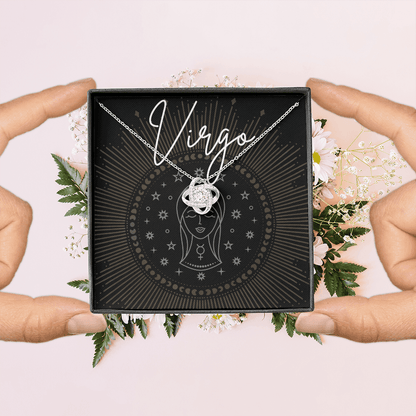 Virgo Zodiac Necklace | Gift for a Witchy Woman, Zodiac Sign, Astrology Gift, Tarot, Best Friend Gift, Coven Sisters, Christmas, Birthday