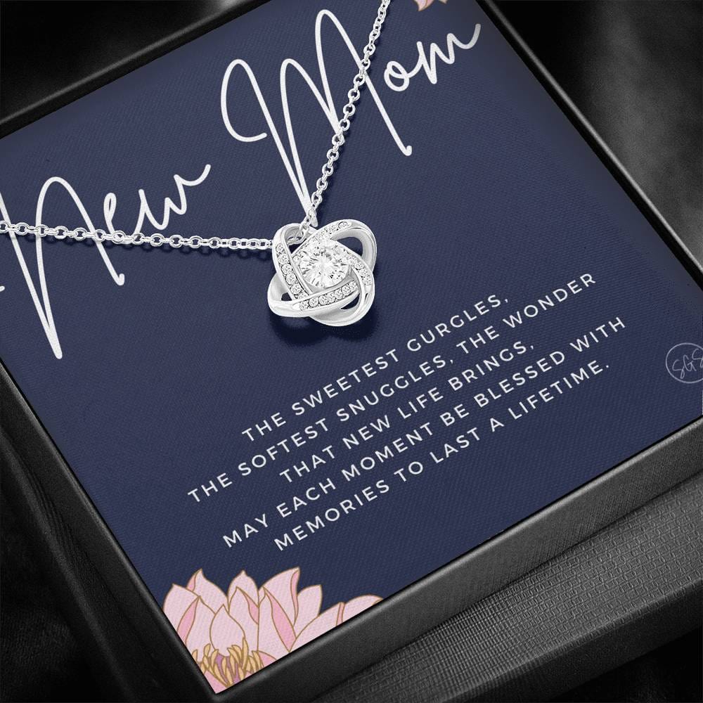 new mom 0709n Necklace Love Knot