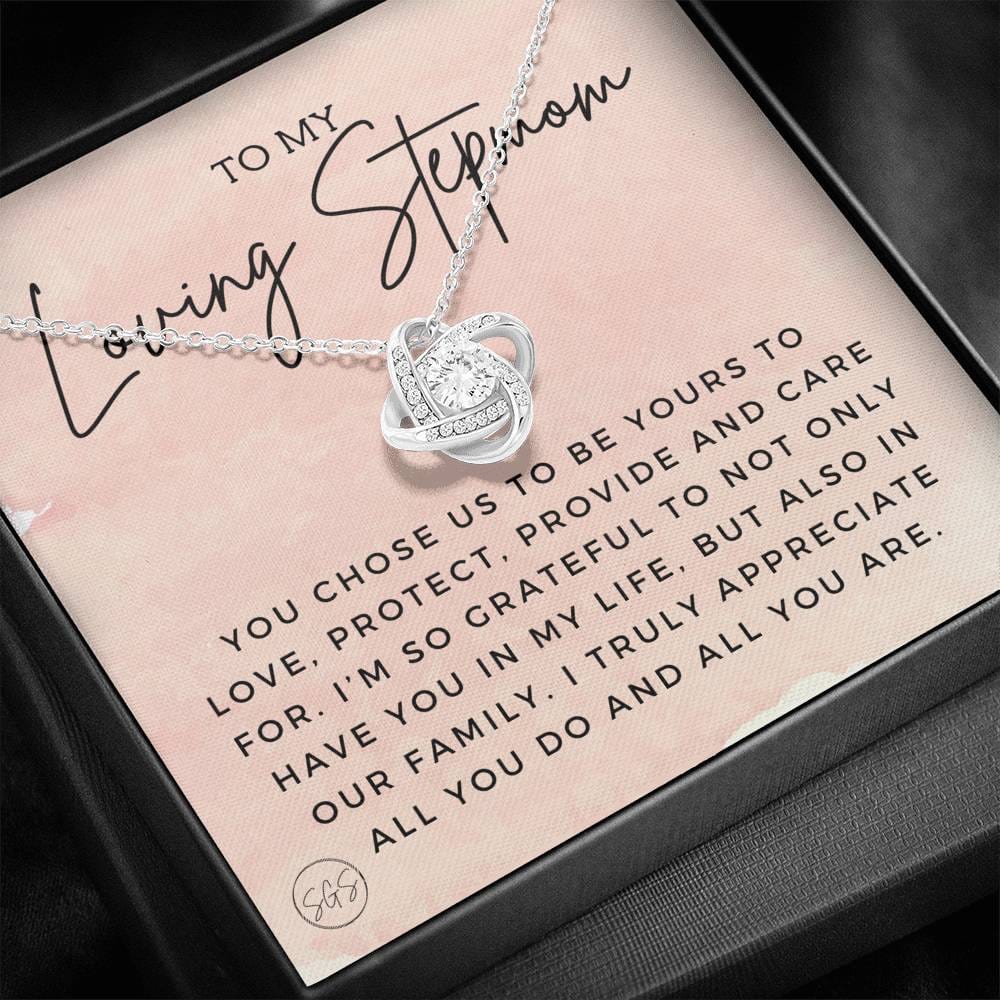 0907fS Necklace Love Knot