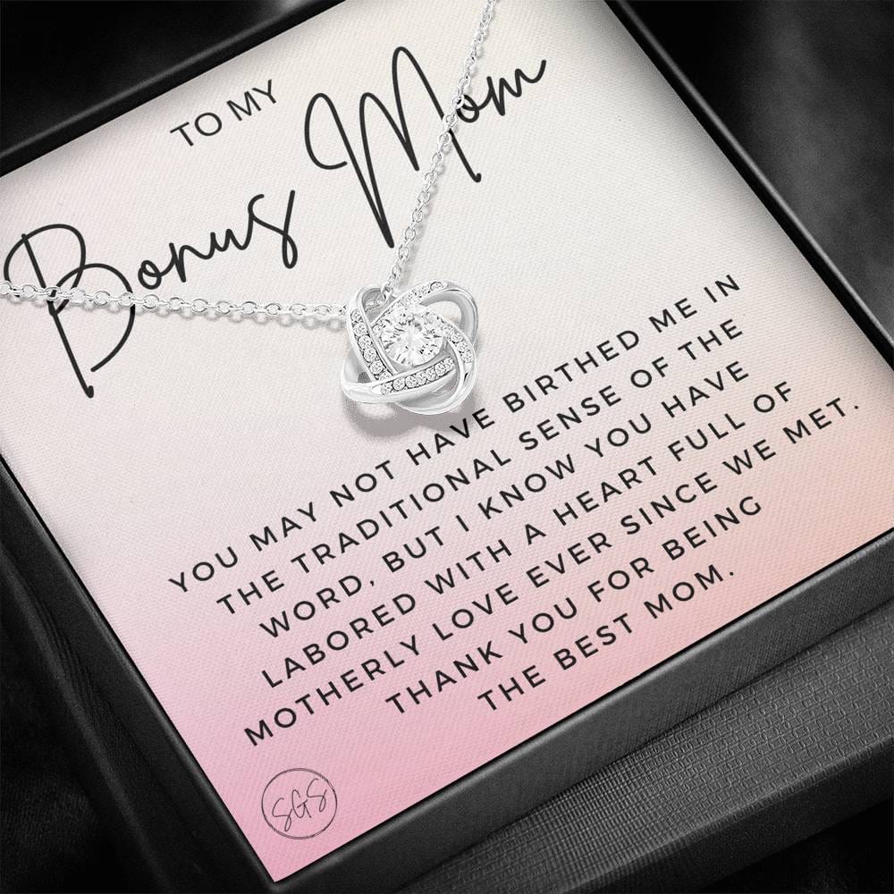 0907tB Necklace Love Knot