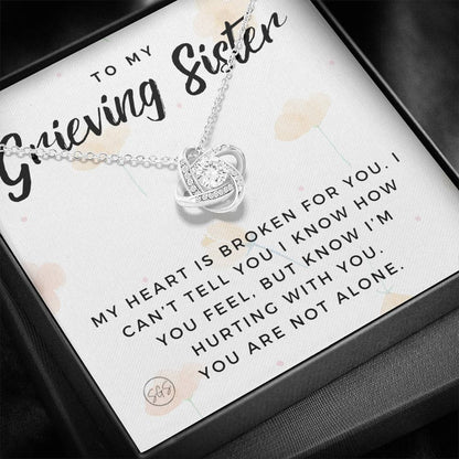grieving sister 0709d Necklace Love Knot