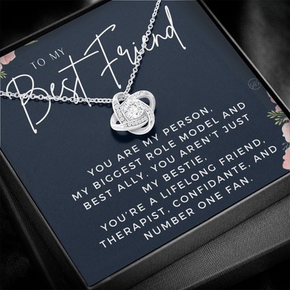 1206m Necklace Love Knot