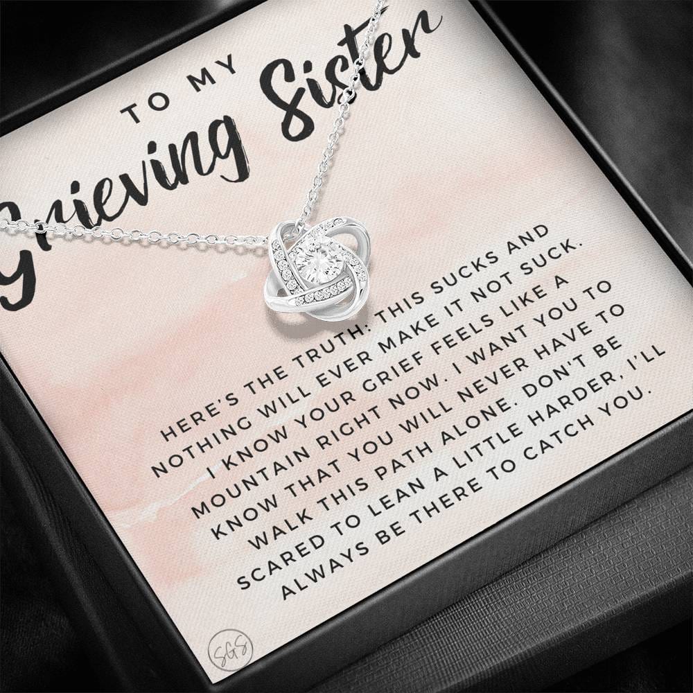 grieving sis 0723h Necklace Love Knot