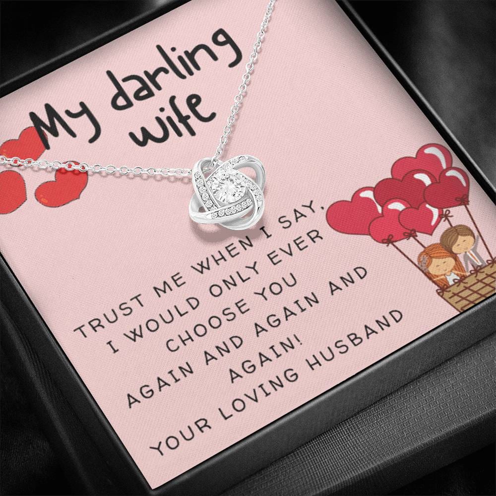 Love Knot - My Darling Wife - Hot Air Balloon
