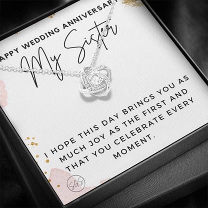 Sister Wedding Anni 0707e Necklace Love Knot