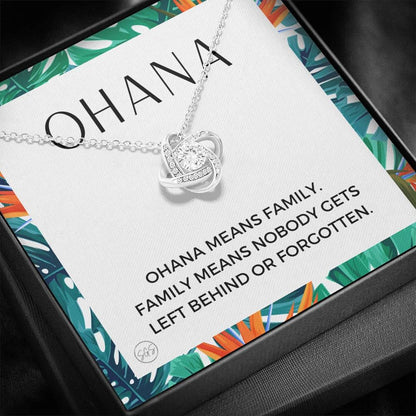 0929 ohana2 Necklace Love Knot