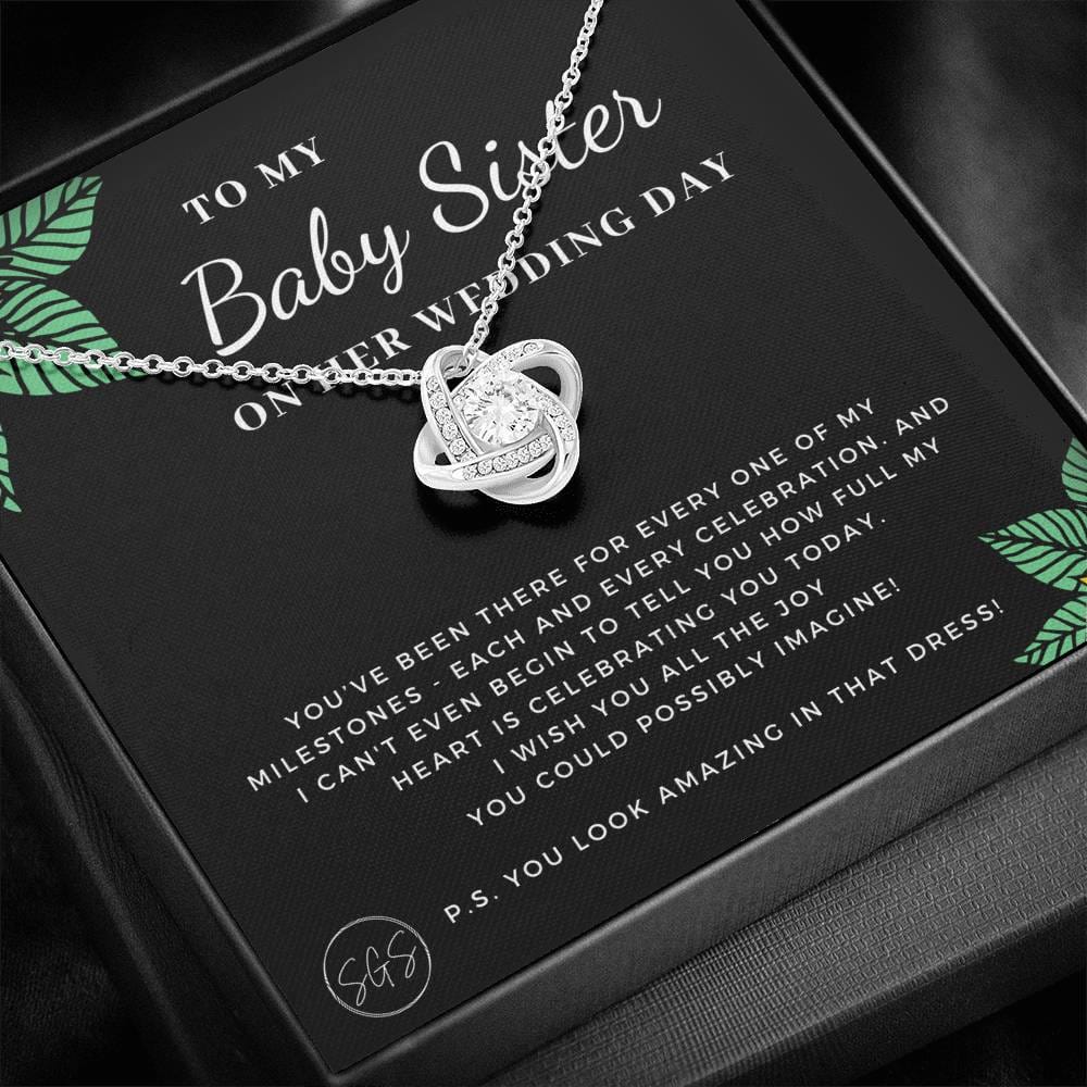 sisterwedding 0628N Necklace Love Knot