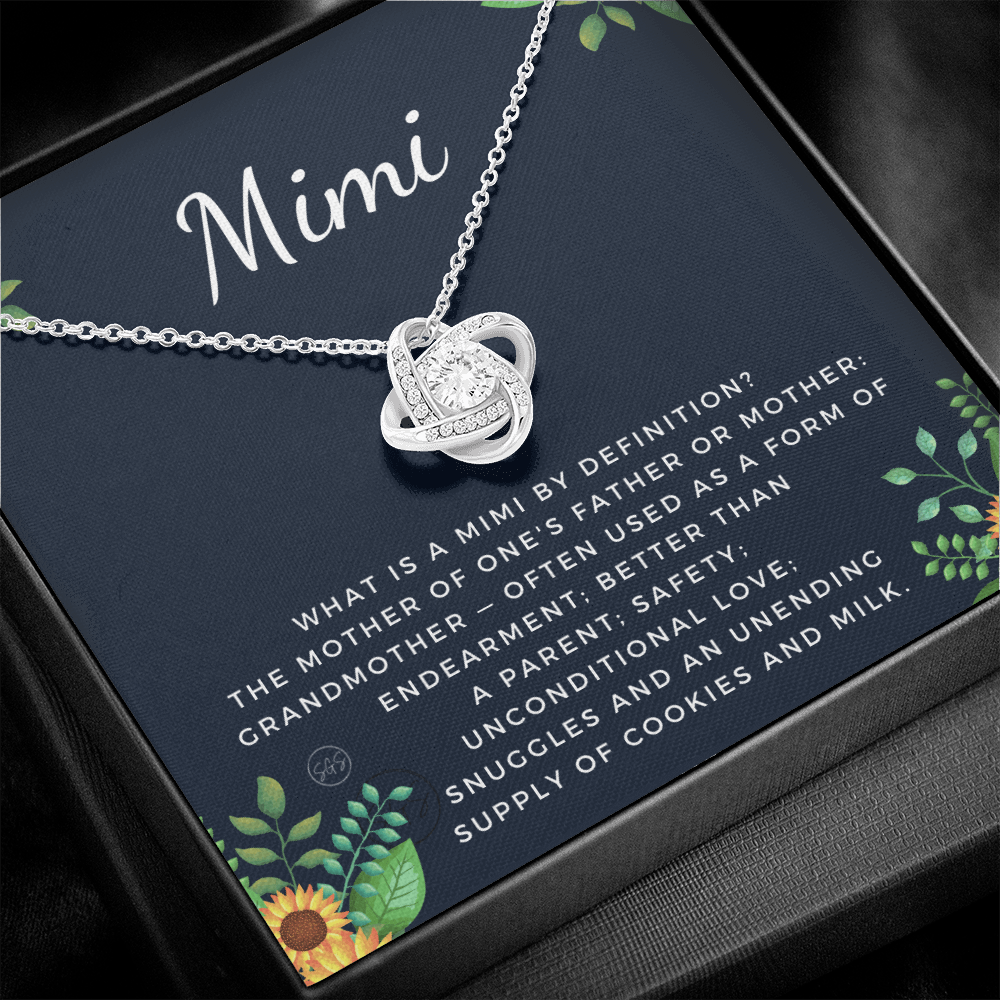1119md Necklace Love Knot