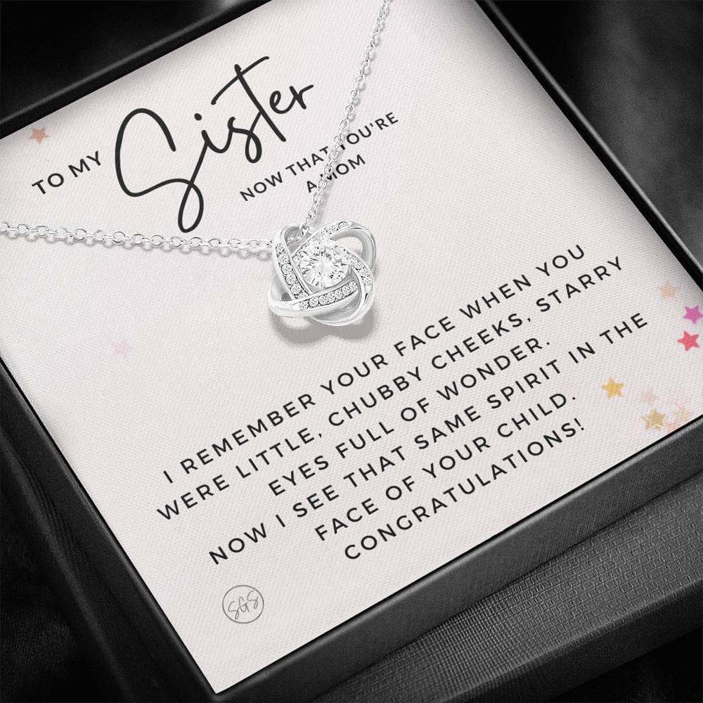 Sister New Mom 0705J Necklace Love Knot