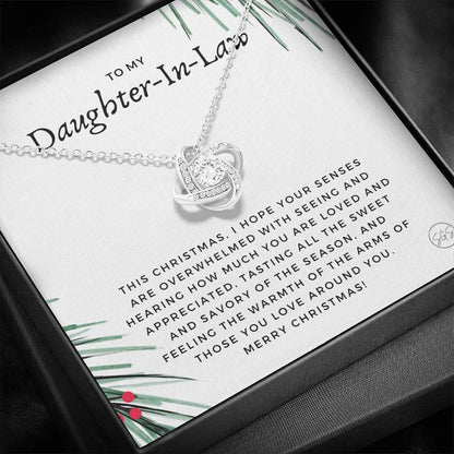 DILxmas Necklace Love Knot