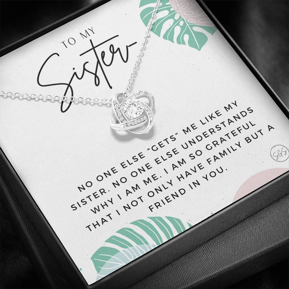 Sister 0705N Necklace Love Knot