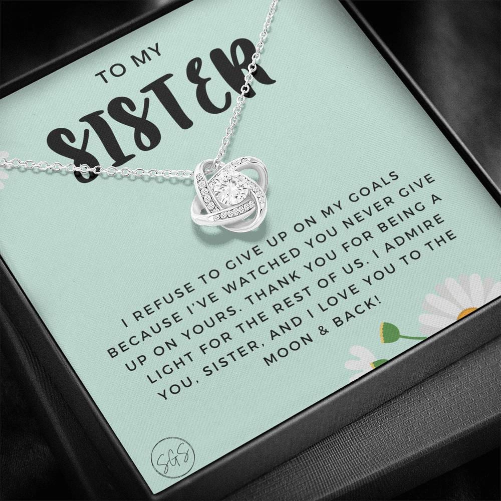 Sister 0705F Necklace Love Knot
