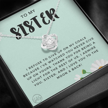 Sister 0705F Necklace Love Knot