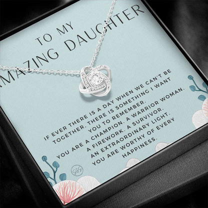 1129dj Necklace Love Knot
