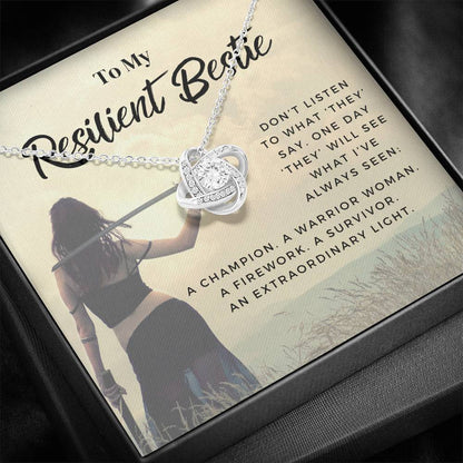 bestie 0721g Necklace Love Knot