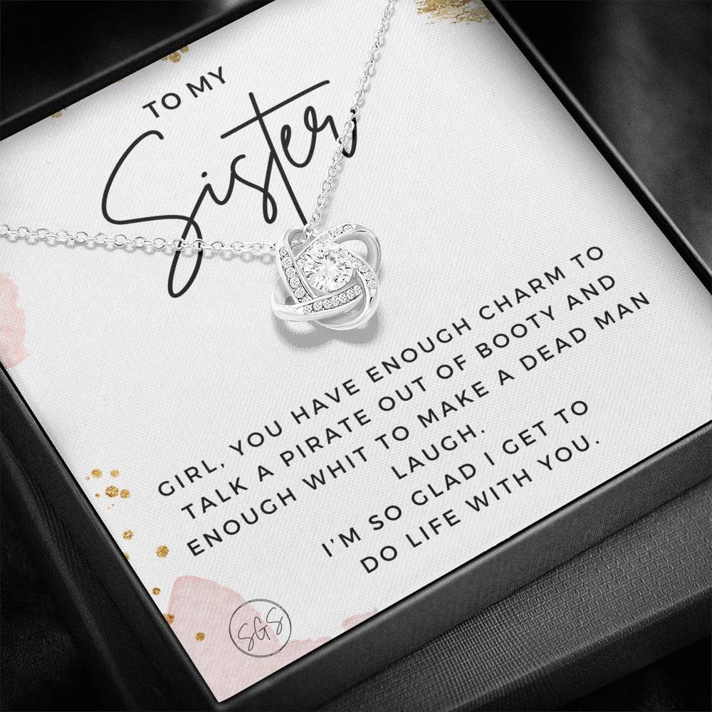 Sister Booty 0706E Necklace Love Knot
