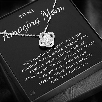 1112d Necklace Love Knot