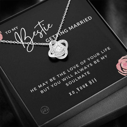 LOVE3 Necklace Love Knot