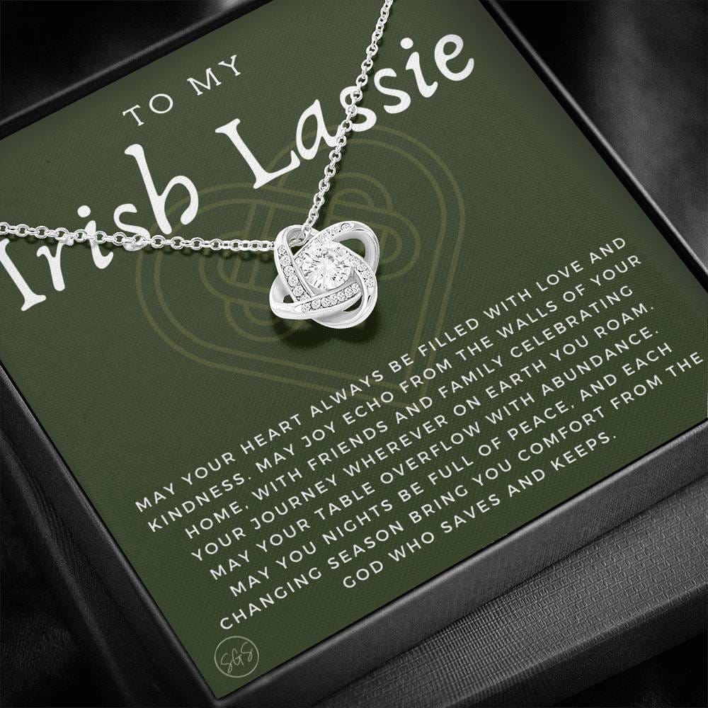 001d Necklace Love Knot