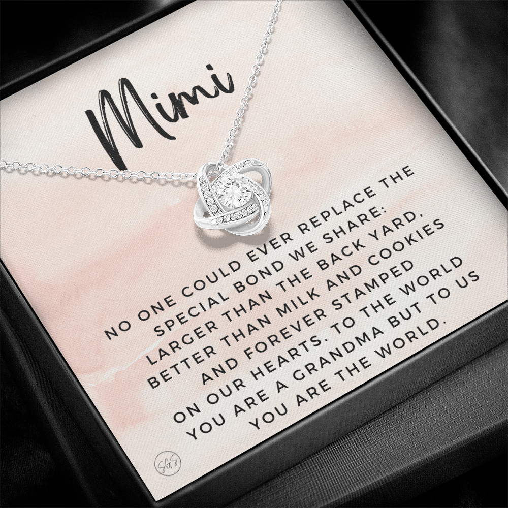 1119mh Necklace Love Knot