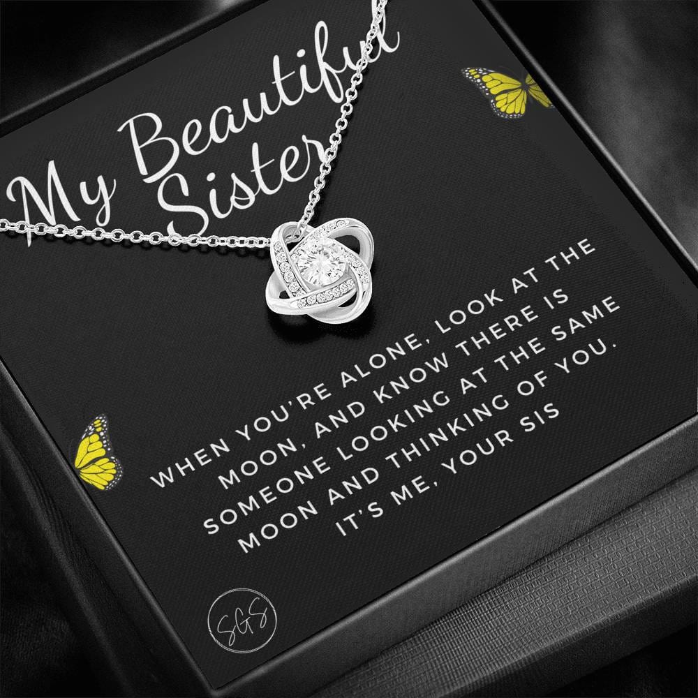 Beautiful Sister 0705C Necklace Love Knot