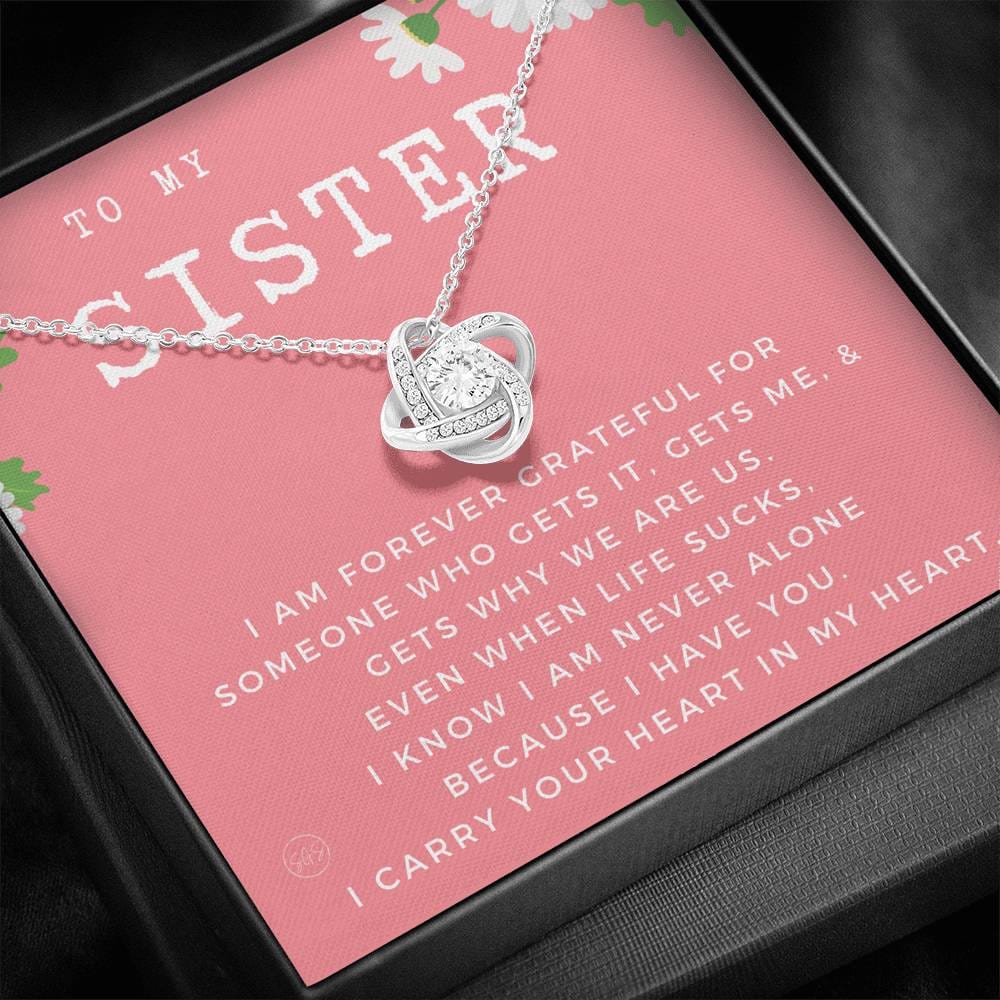 1113a Necklace Love Knot