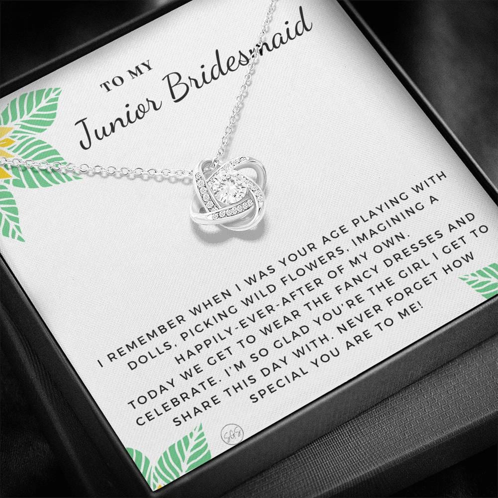 JB 0720q Necklace Love Knot