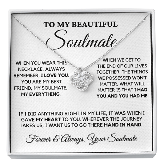 Romantic Gift for Soulmate - My Soulmate, My Everything
