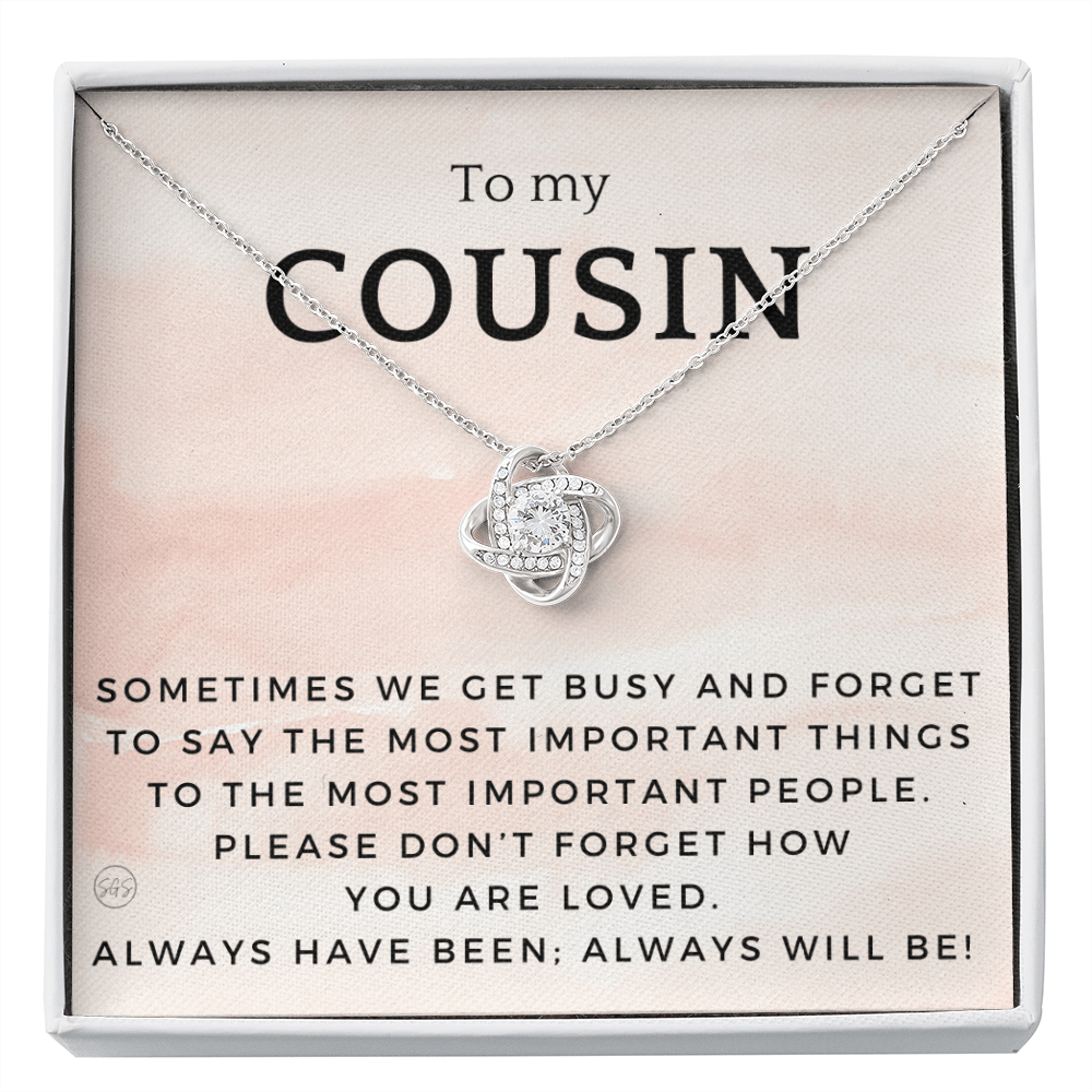 Gift for Cousin | Cousin Crew Necklace, Cousins and Best Friends, I Miss You Present, Gift for Birthday, Graduation, Thinking of You 2412K
