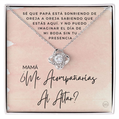 Mamá ¿Me Acompañarías Al Altar? | Mom, Will You Walk Me Down the Aisle? Give Me Away Proposal En Espanol, Spanish Mother of the Bride Gift 2