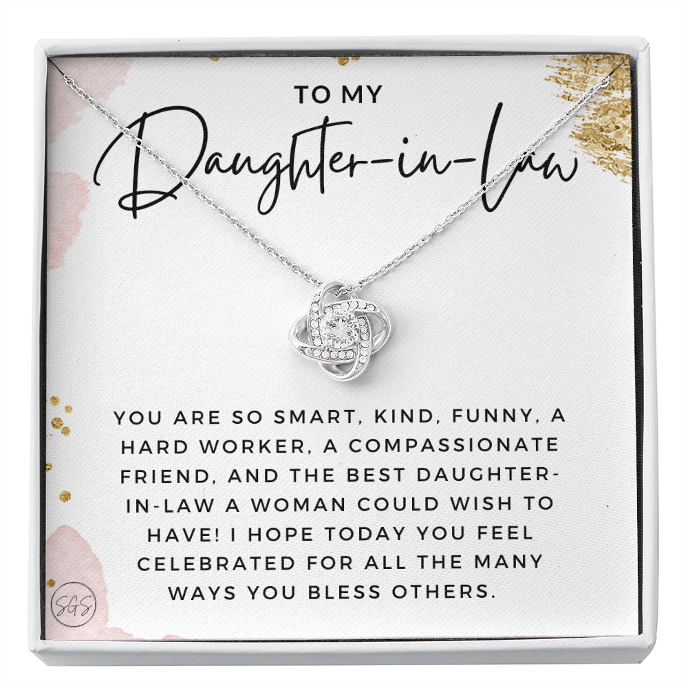 Daughter in Law Gift | Future DIL, Bonus Daughter, From Mother in Law, Father in Law, In Laws, For the Bride, Son's Wife, Fiance 1012DILbKA
