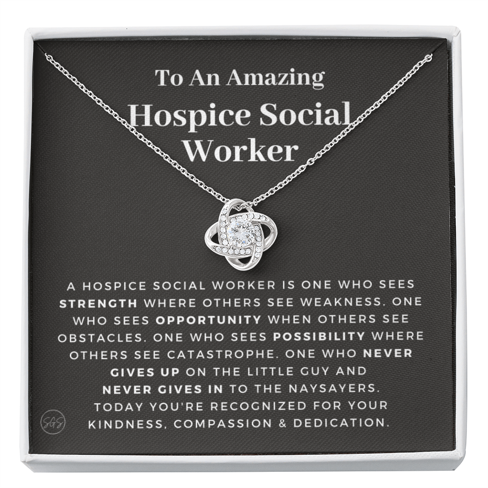 Hospice Social Worker Gift | Thank You Case Worker, LCSW, Social Work, Graduation, From Family, Essential Worker, MSW Appreciation Retire