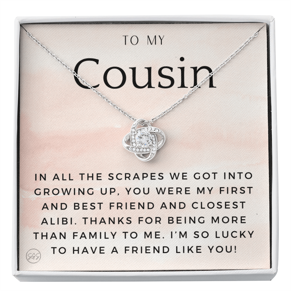 Gift for Cousin | Cousin Crew Necklace, Cousins and Best Friends, I Miss You Present, Gift for Birthday, Graduation, Thinking of You 21400K