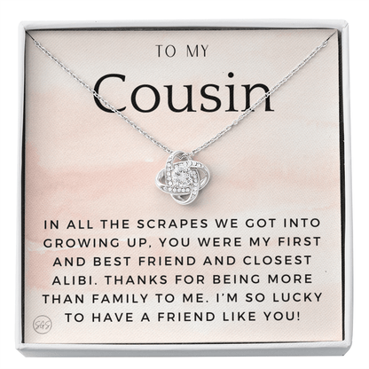 Gift for Cousin | Cousin Crew Necklace, Cousins and Best Friends, I Miss You Present, Gift for Birthday, Graduation, Thinking of You 21400K