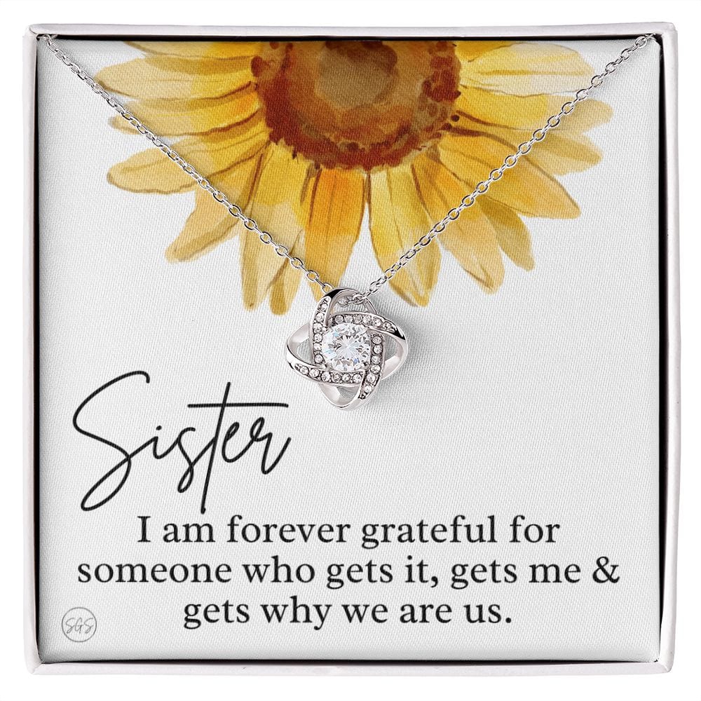 Sister Gift | Sister Christmas Gift, Sister Necklace, Birthday Gift for My Sister, Sentimental Gift Sisters, Christmas Gifts for Sister, 8