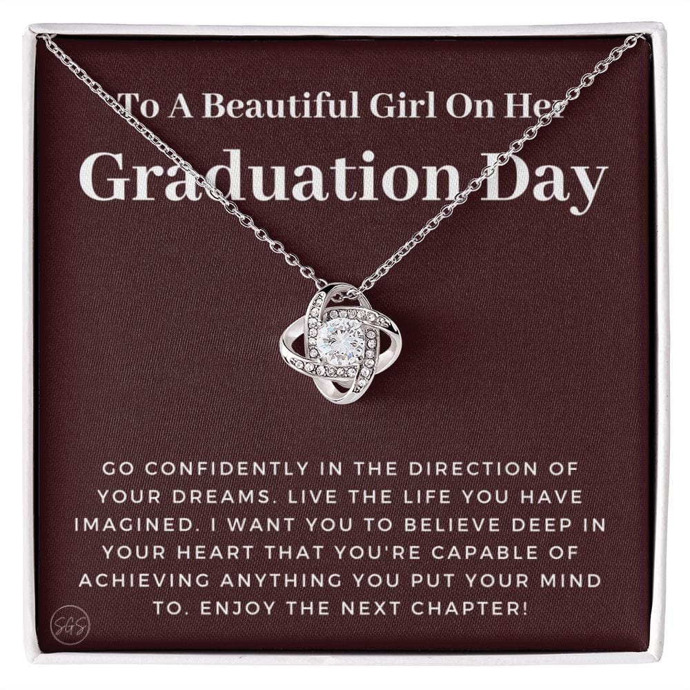 Graduation Gift For Her | Graduation Necklace for Daughter, High School Graduation Gifts for Granddaughter & Niece, College Class of 2023 b