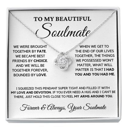 Romantic Gift for Soulmate - Bounded by Love